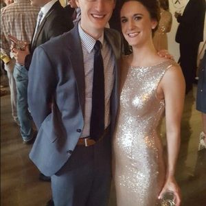 rose gold dress nordstrom